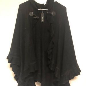 Over the should sweater